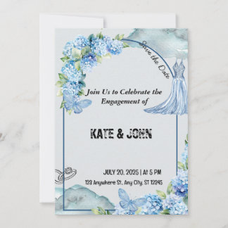 Romantic Wedding Invitation – Custom Design