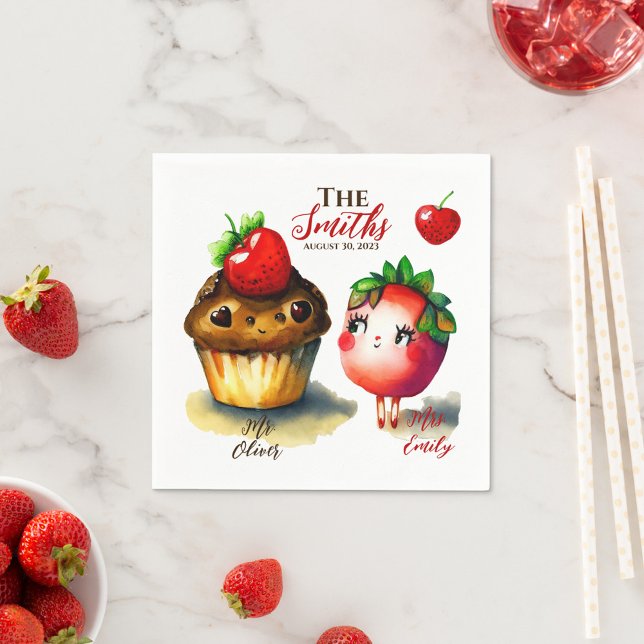 Romantic Wedding  Napkins (Creator Uploaded)