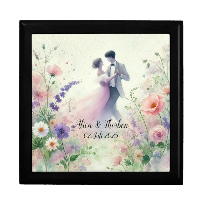 Romantic Wedding pastell Nr.1 Gift Box (Front)