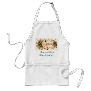 Romantic Wedding serving apron