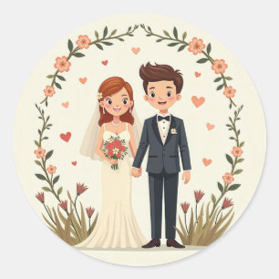 Romantic Wedding Stickers