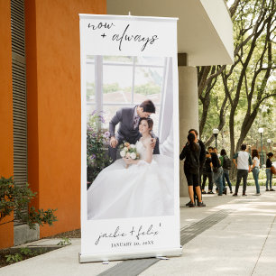 Romantic Wedding Welcome Sign