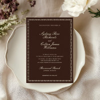 Romantic Western Ranch Wedding Invitation