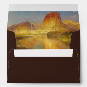 Romantic Western Ranch Wedding Invitation Envelope