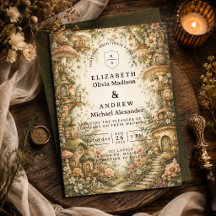 Romantic Whimsical Woodland Wedding