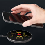 Romantic Wireless Charger: Fall in Love Heart Sign<br><div class="desc">Charge your devices in style with the Romantic Wireless Charger,  featuring a charming heart sign design that symbolizes love. Perfect for gifting or personal use,  this sleek and functional charger blends romance with convenience. Enjoy fast,  cable-free charging while adding a touch of affection to your space.</div>