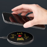 Romantic Wireless Charger: Fall in Love Heart Sign<br><div class="desc">Charge your devices in style with the Romantic Wireless Charger,  featuring a charming heart sign design that symbolizes love. Perfect for gifting or personal use,  this sleek and functional charger blends romance with convenience. Enjoy fast,  cable-free charging while adding a touch of affection to your space.</div>