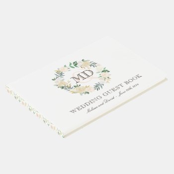 Romantic Woodland Wedding Guest Book by colourfuldesigns at Zazzle