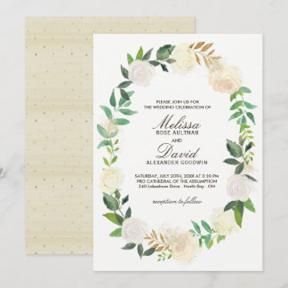 Romantic Woodland Wedding Invitations