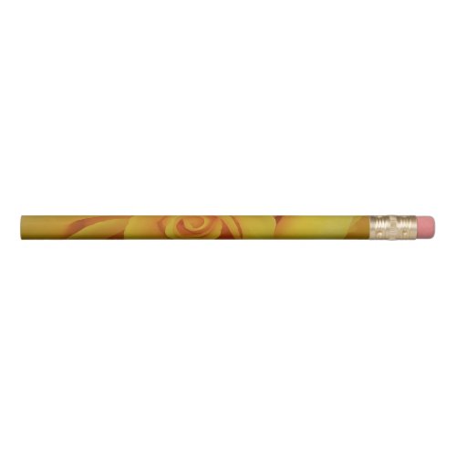 Romantic Yellow Rose Petals Pencil