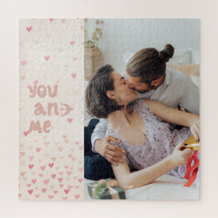 Romantic You And Me Valentine's Day Photo Jigsaw Puzzle