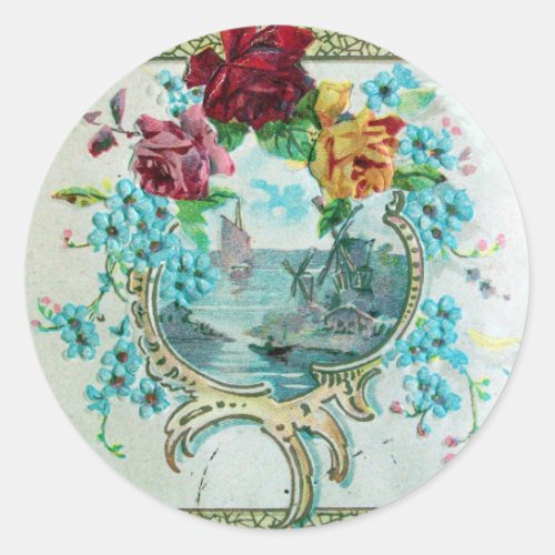 ROMANTICA 3 CLASSIC ROUND STICKER