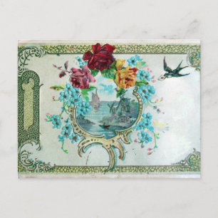 ROMANTICA 3 INVITATION POSTCARD