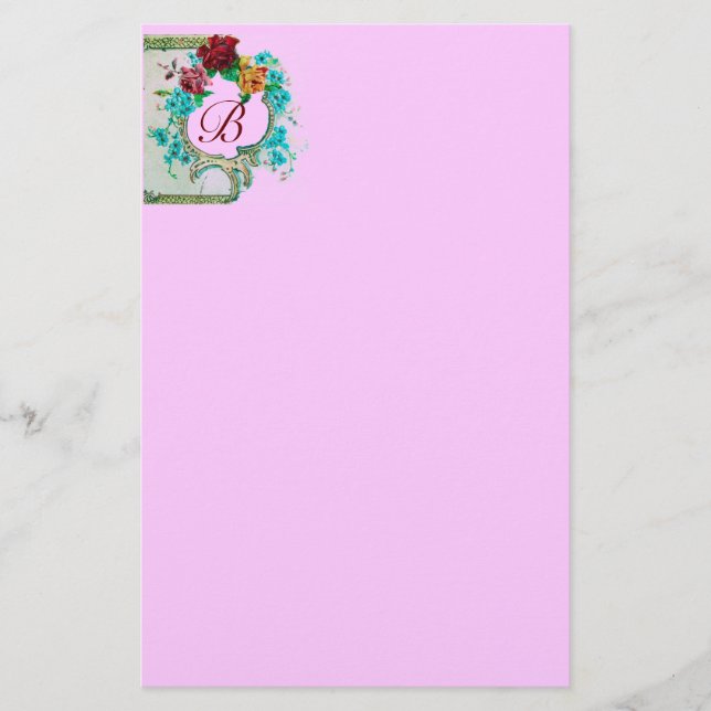 ROMANTİCA 3 MONOGRAM STATIONERY (Front)