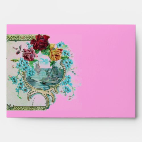 ROMANTICA 3 pink blue red Envelope