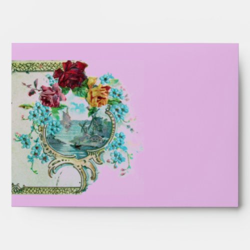 ROMANTICA 3 pink blue red violet Envelope