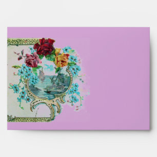 ROMANTICA 3 pink blue red violet Envelope