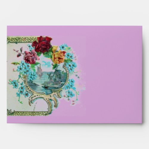 ROMANTICA 3 pink blue red violet Envelope