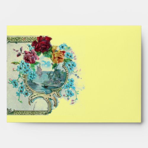 ROMANTICA 3 pink blue red yellow Envelope