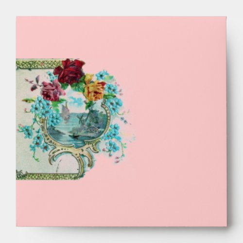 ROMANTICA 3 red pink blue white Envelope