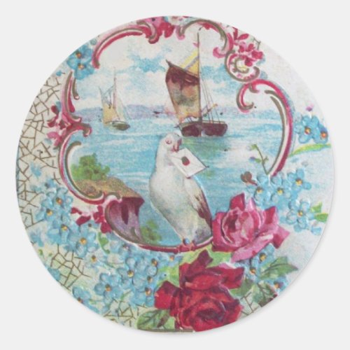 ROMANTICA CLASSIC ROUND STICKER