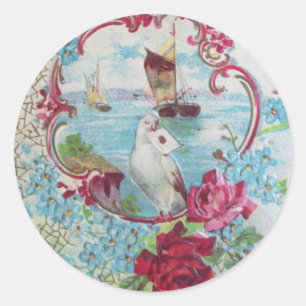 ROMANTICA CLASSIC ROUND STICKER