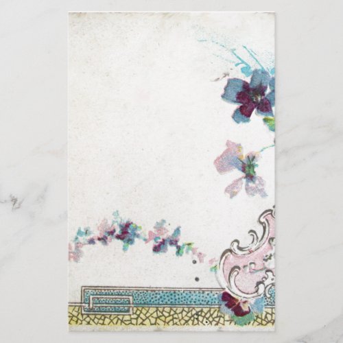 ROMANTİCA Elegant Wedding Flowers Pansies White Stationery