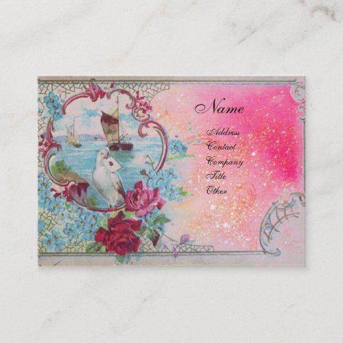 ROMANTICA MONOGRAM 3 BUSINESS CARD