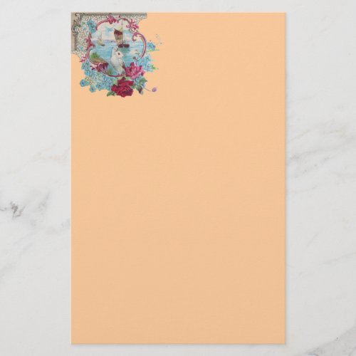 ROMANTİCA pink red blue Stationery