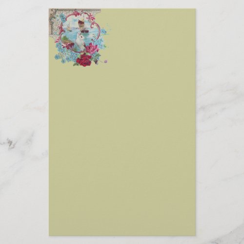 ROMANTİCA pink red blue white grey Stationery