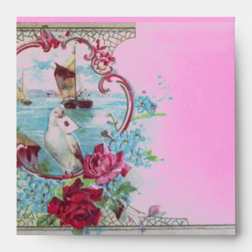 ROMANTICA  pink red blue yellow Envelope