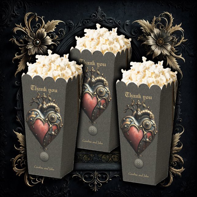 Romanticism in wheels and tubes the steampunk soul favor boxes (Creator Uploaded)