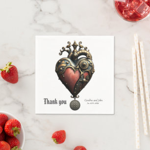 Romanticism in wheels and tubes the steampunk soul napkins