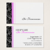 Romantische Visitenkarten (Front & Back)