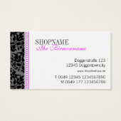 Romantische Visitenkarten (Back)