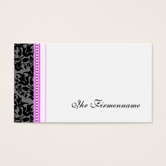 Romantische Visitenkarten (Front)