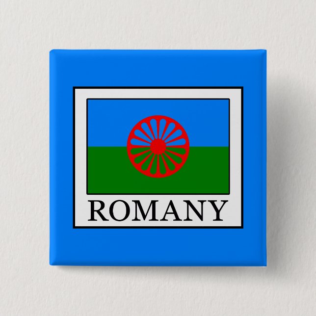 Romany Button (Front)