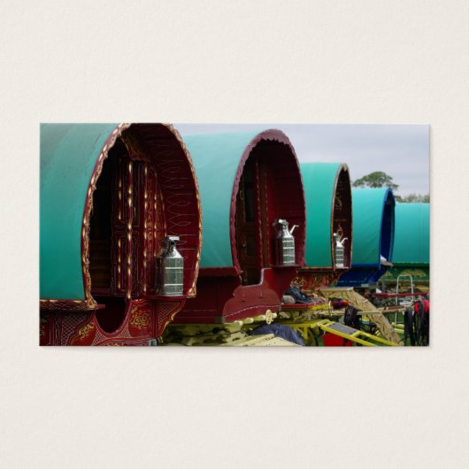 Romany gypsy caravans (Front)