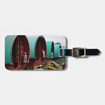 Romany Gypsy Caravans Luggage Tag by customizedgifts at Zazzle