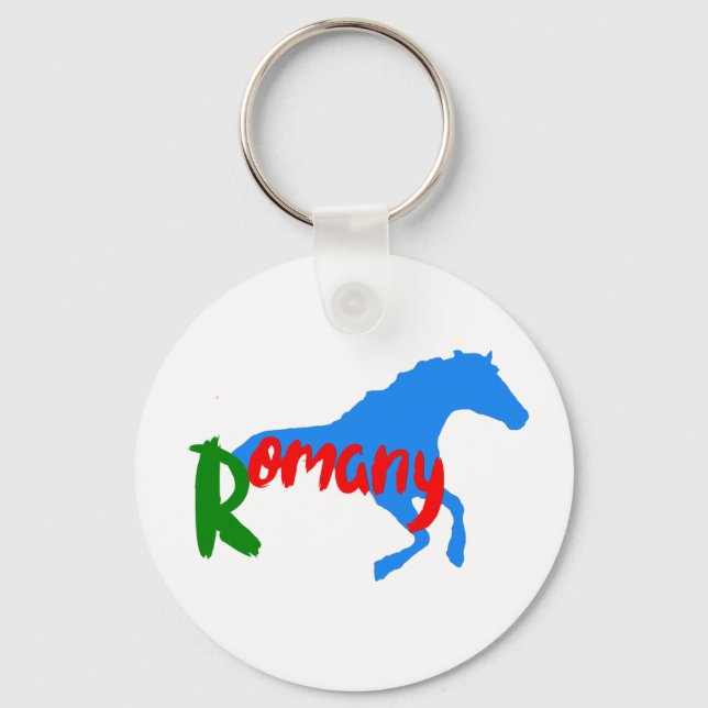 Romany Gypsy   Keychain (Front)