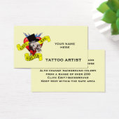 Romatic skull and heart tattoo design (Desk)