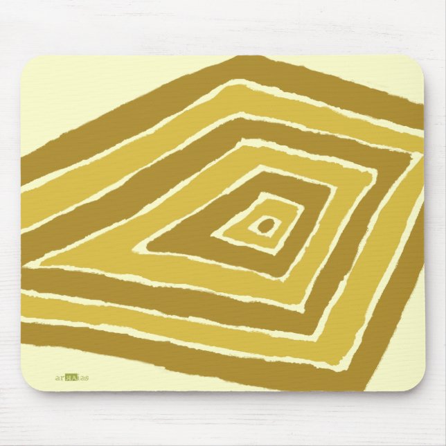 Romboidal amarillo. Mousepad (Front)