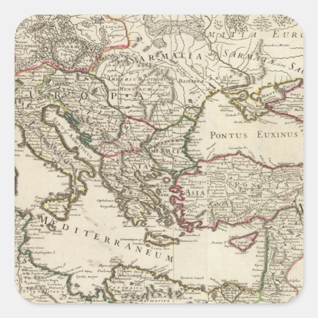 Rome 2 square sticker (Front)