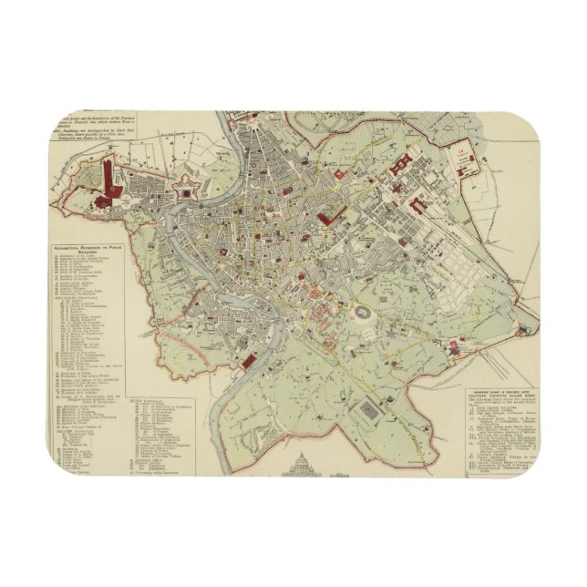 Rome 4 magnet (Horizontal)