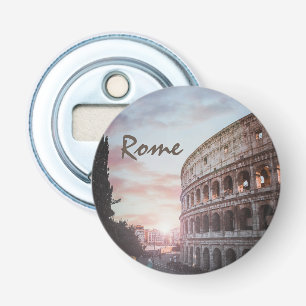 Rome Ancient Architecture sunset cityscape Bottle Opener