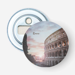Rome Ancient Architecture sunset cityscape Bottle Opener