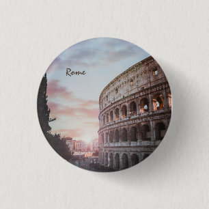 Rome Ancient Architecture sunset cityscape Button