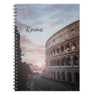 Rome Ancient Architecture sunset cityscape Notebook