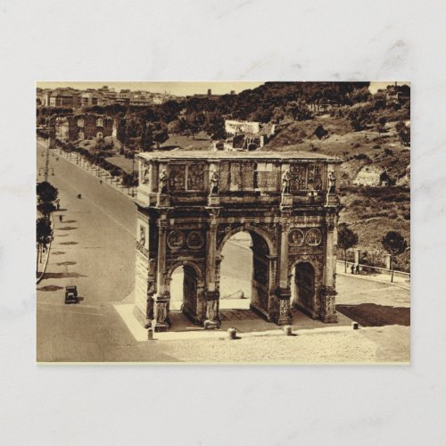 Rome Arch of Constantine Postcard