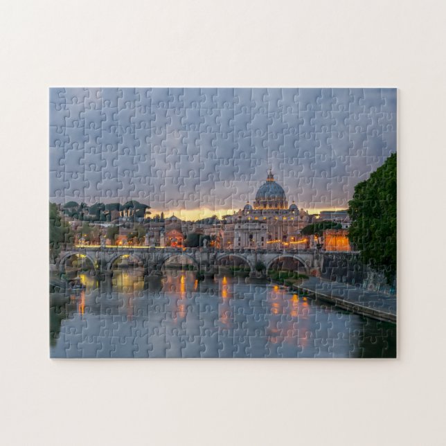 Rome bridge jigsaw puzzle (Horizontal)